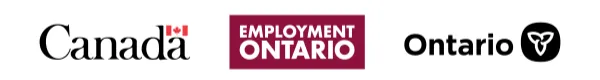 Canada, Employment Ontario, and Ontario logos